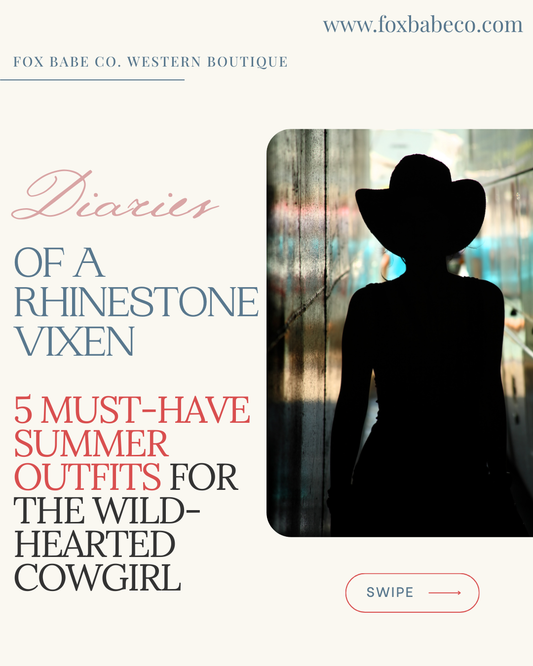 5 Cowgirl Summer Outfits Every Wild-Hearted Woman Needs
