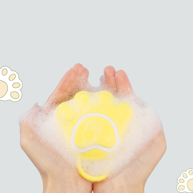 Pawfect Scrub Brush – Soft Silicone Pet Bath Cleaner