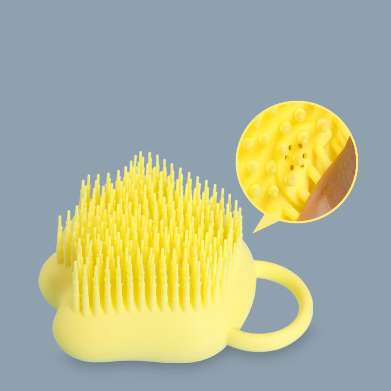 Pawfect Scrub Brush – Soft Silicone Pet Bath Cleaner