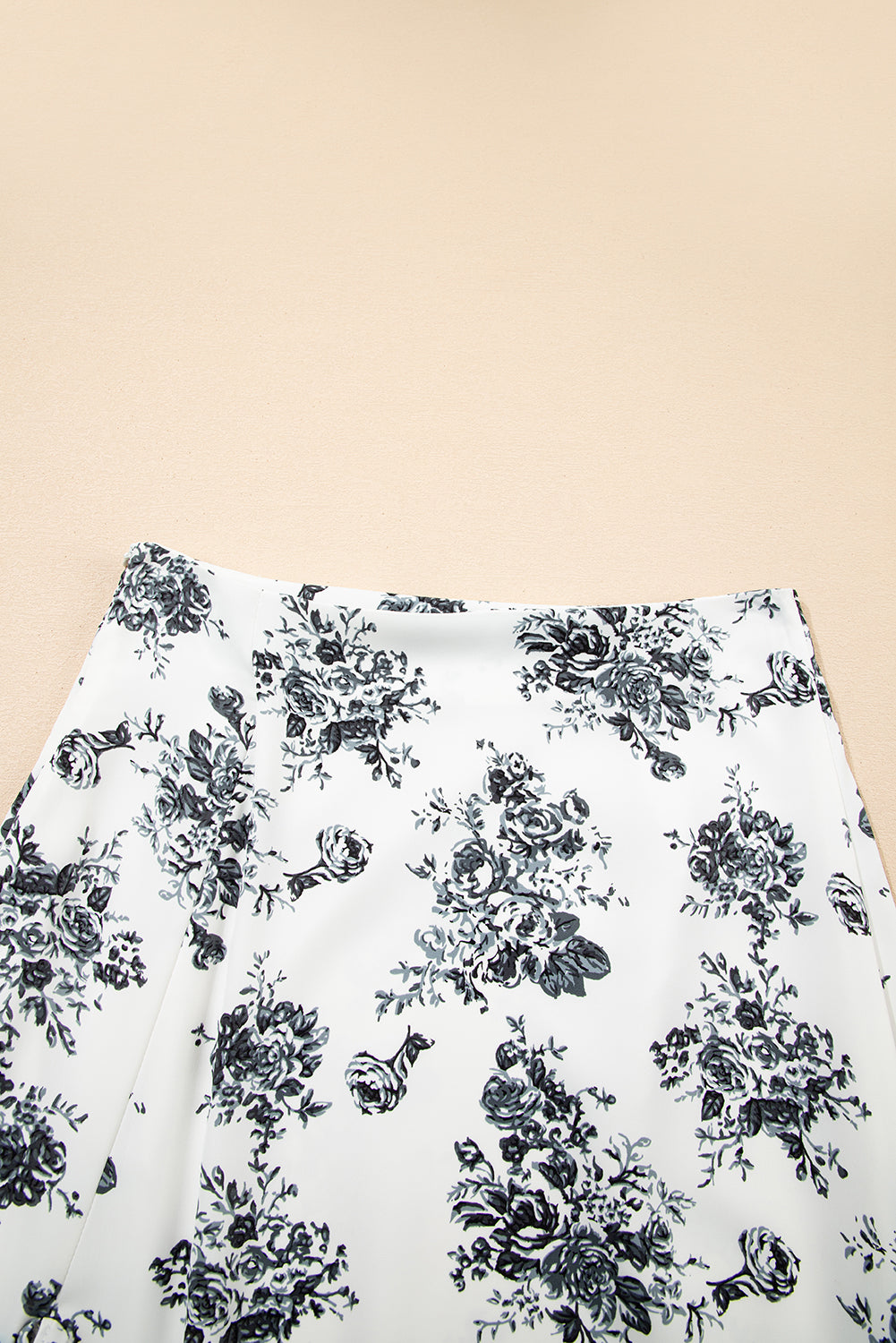 Wildflower Waltz Asymmetrical Ruffle Maxi Skirt