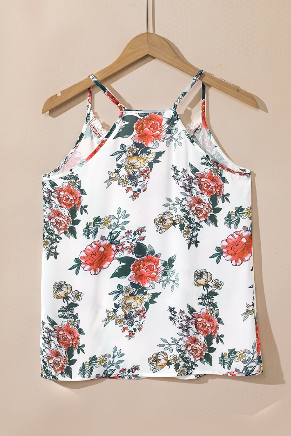 Sweetheart in Bloom Lace V-Neck Tank