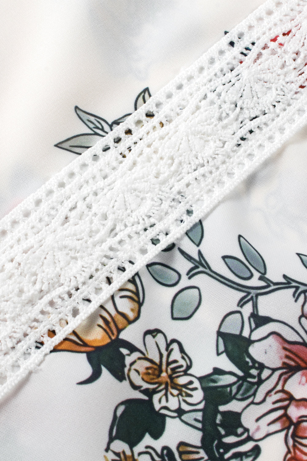 Sweetheart in Bloom Lace V-Neck Tank