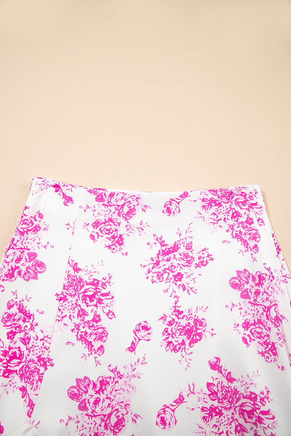 Wildflower Waltz Asymmetrical Ruffle Maxi Skirt