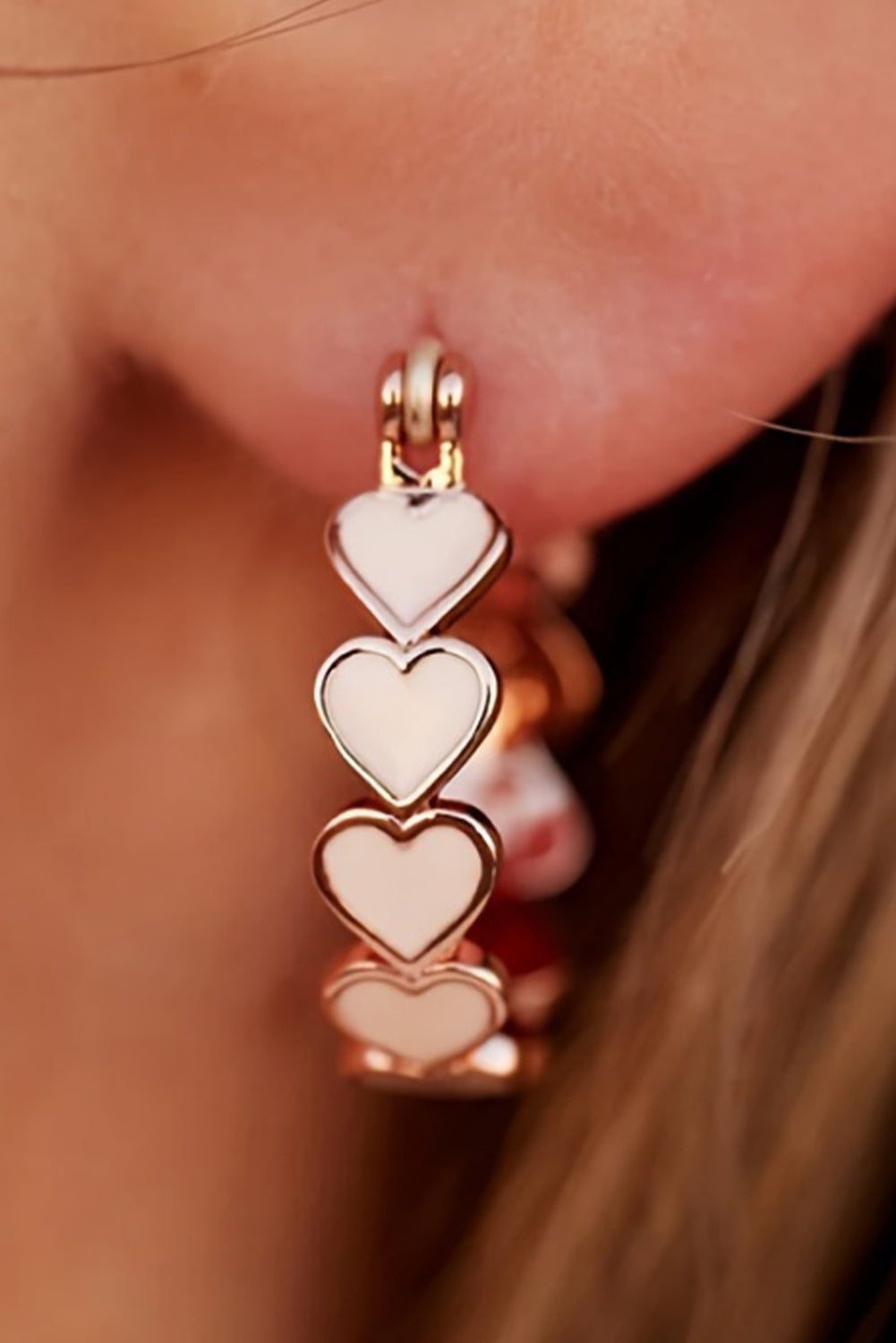 Pure Heart Mini Hook Earrings