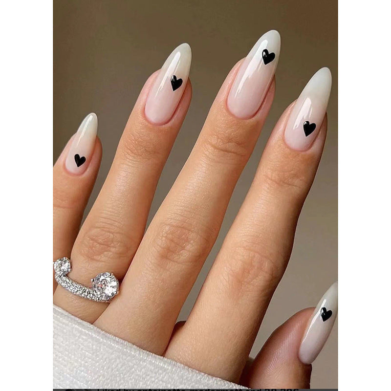 Simple Luxe Heart Press-On Nail Set