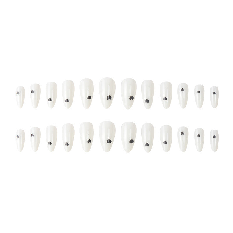 Simple Luxe Heart Press-On Nail Set