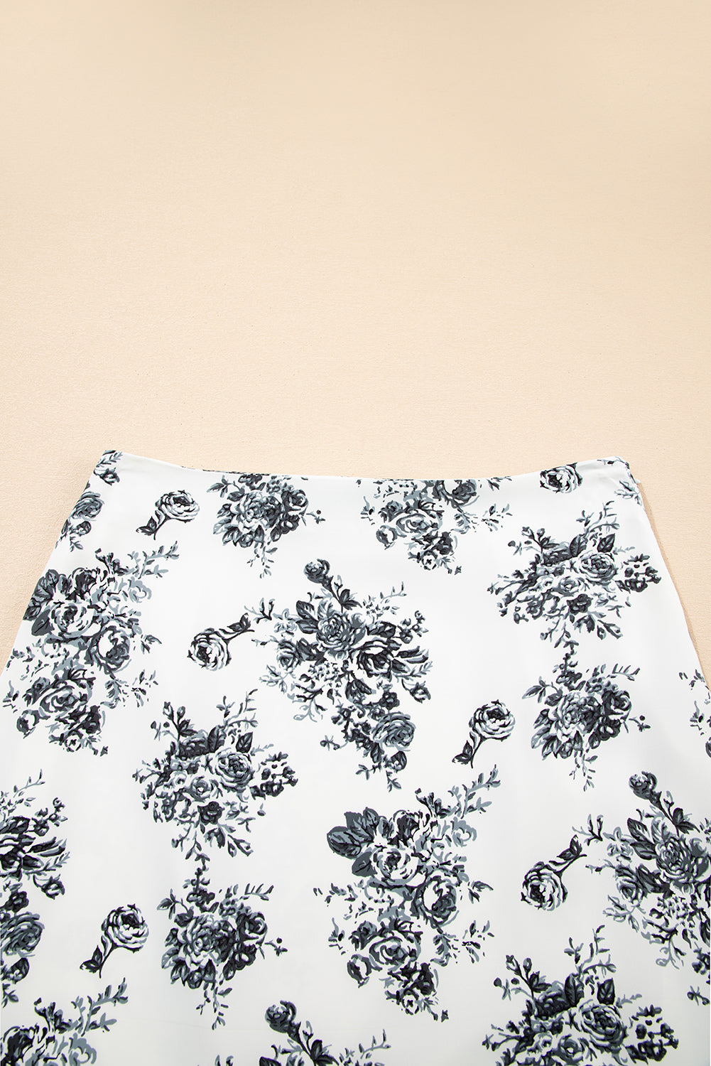 Wildflower Waltz Asymmetrical Ruffle Maxi Skirt