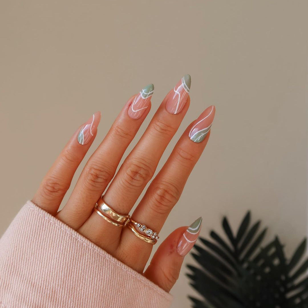 Pink Dream Elegant Design Press-On Nails