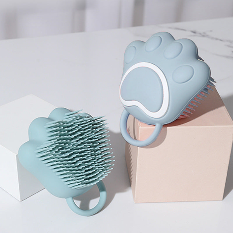 Pawfect Scrub Brush – Soft Silicone Pet Bath Cleaner
