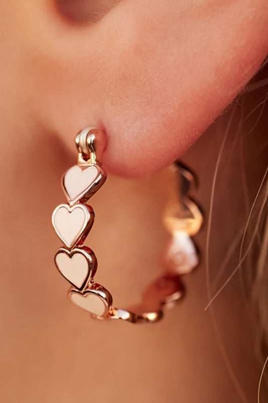 Pure Heart Mini Hook Earrings