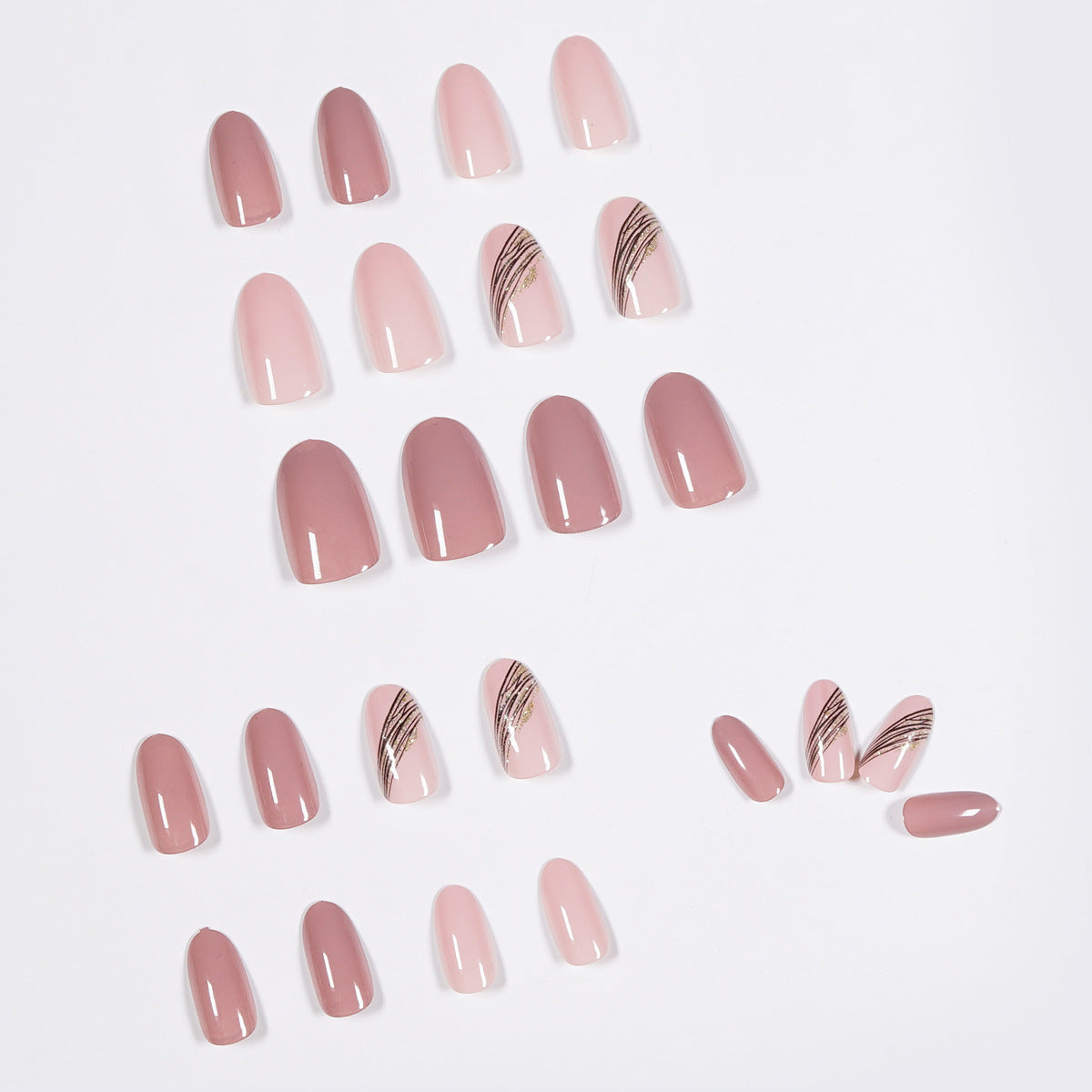 Pink Dream Elegant Design Press-On Nails