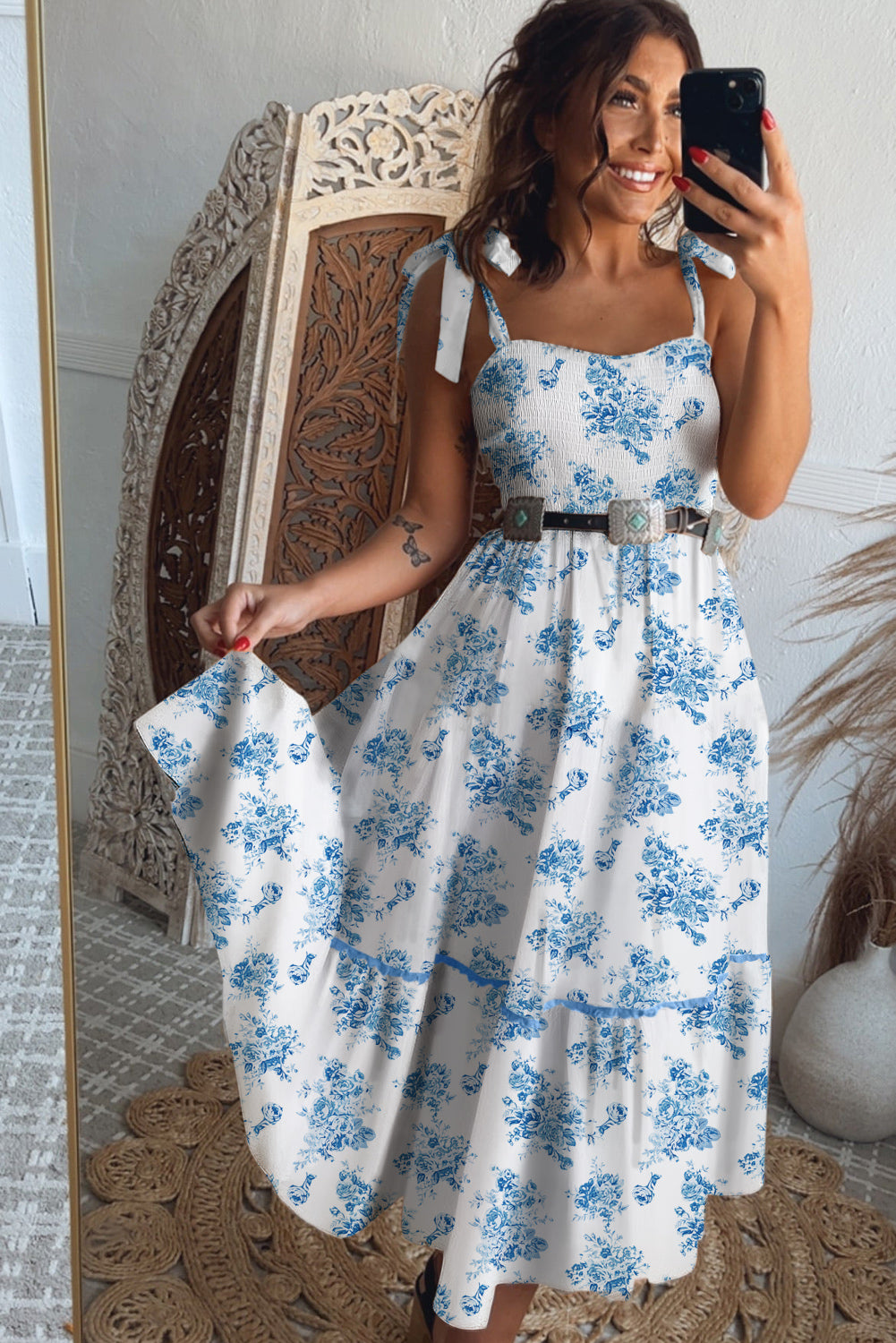 Wild Flower Waltz Maxi Dress
