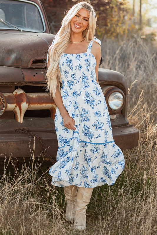 Wild Flower Waltz Maxi Dress