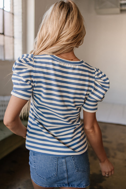 The America Babe Puff Sleeve Tee